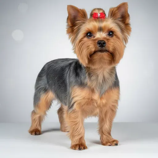 yorkshire terrier fiziksel özelliklerini belirten görsel