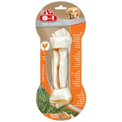 8in1 Delights Bones L Tavuklu Burgu Kemik 100 gr - 8in1