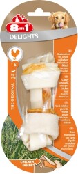 8in1 Delights Bones Tavuklu Ağız Bakım Ödül Kemiği S 35 gr - 8in1