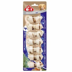 8in1 Delights Bones Biftekli Köpek Ödül Kemiği XS 7'li 84 gr - 8in1