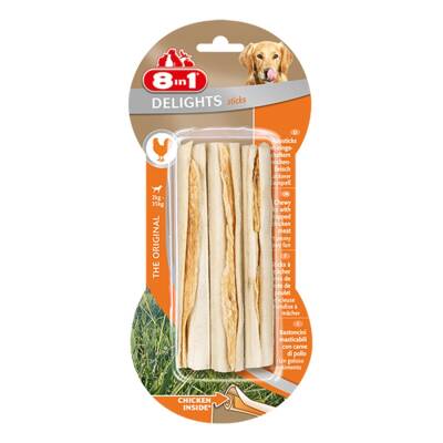 8in1 Delights Sticks Tavuklu Ödül Kemiği 3'lü 75 gr - 1