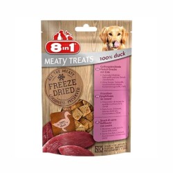 8in1 Meaty Treats Freeze Dried Ördekli Kurutulmuş Tahılsız Köpek Ödülü 50 Gr - 8in1