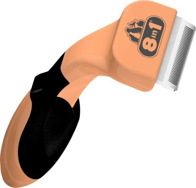 8in1 Perfect Coat Deshedder Furminator Tüy Toplayıcı Kedi Tarağı - 2