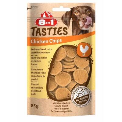 8in1 Tasties Tavuk Chips Köpek Ödülü 85 gr - 1
