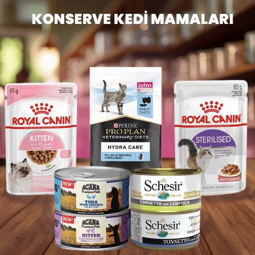 Kedi Konserve Mamaları