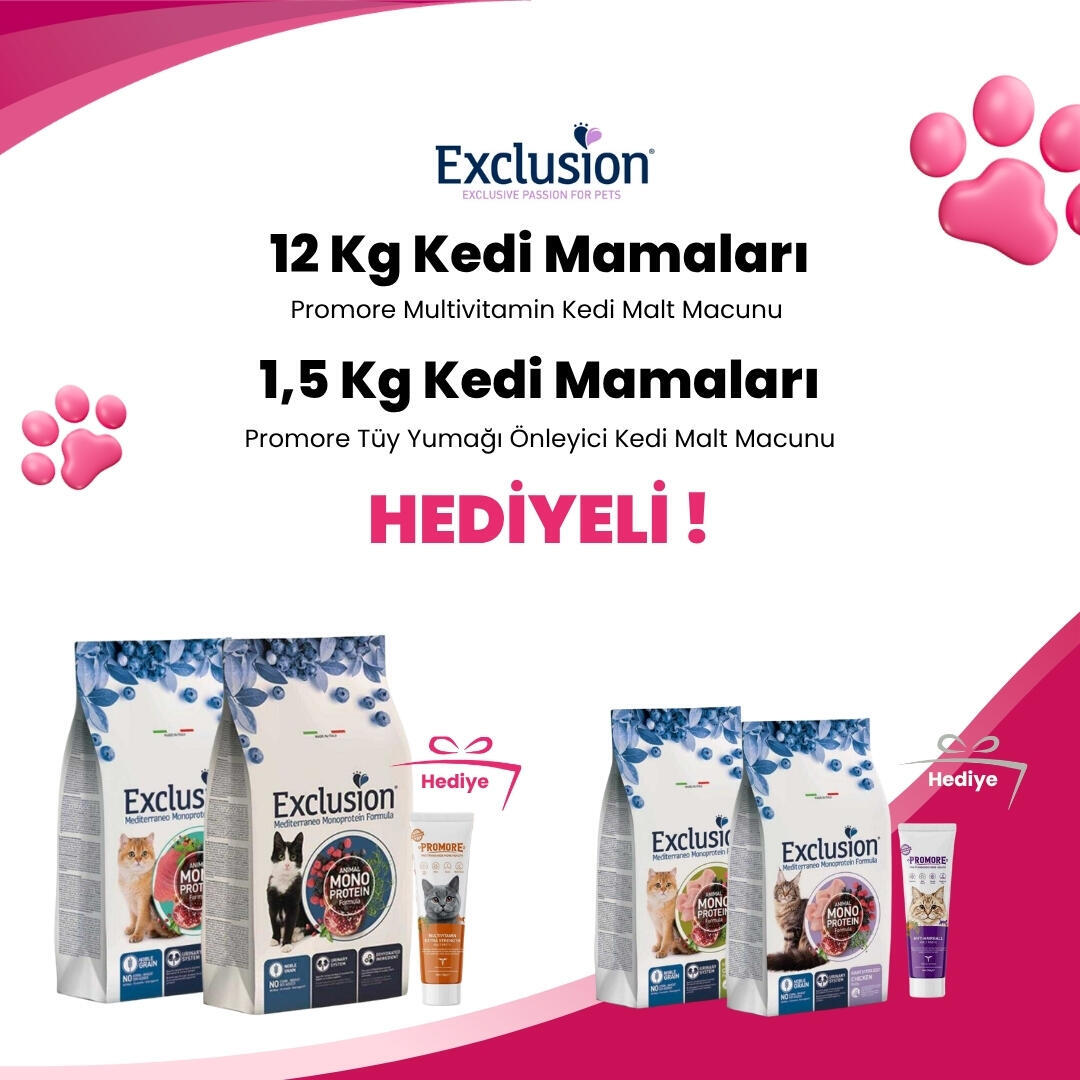 Exclusion Kedi Mamaları