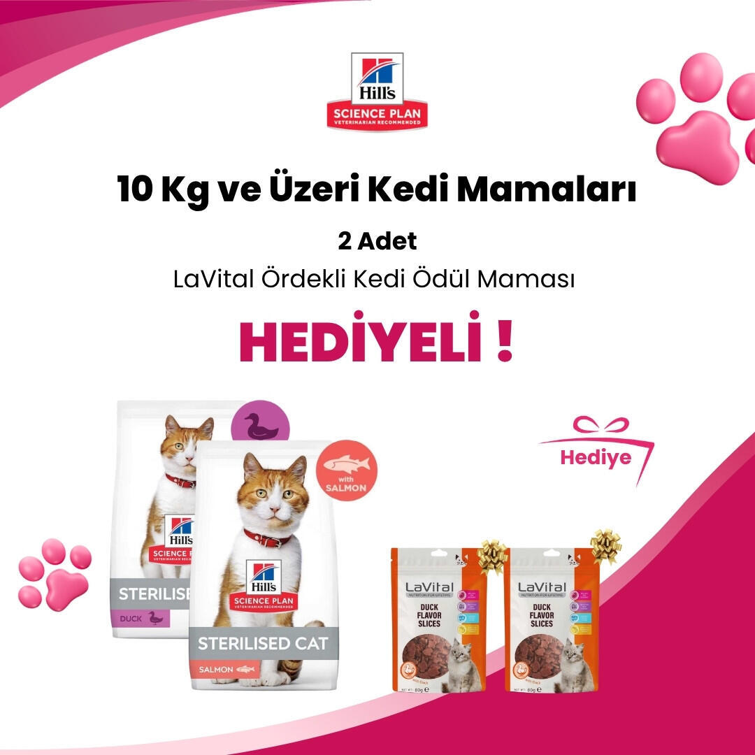 Hill's Sience Plan 10 Kg ve Üzeri Kedi Mamalarına 200 TL Sepet İndirimi