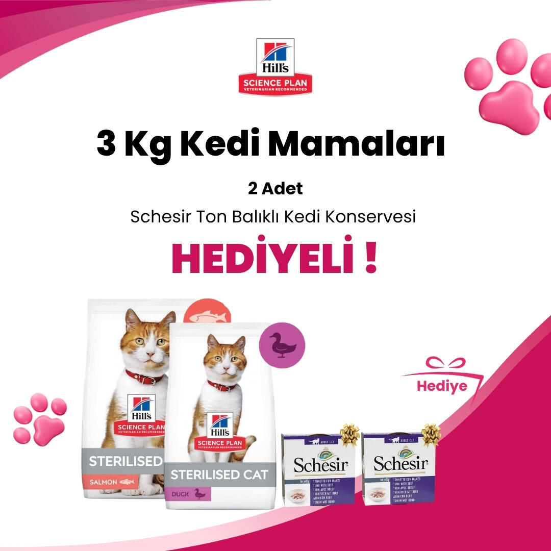 Hill's Science Plan 3 Kg Kedi Mamalarına