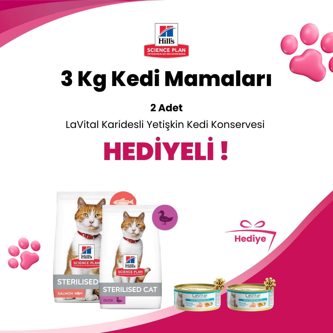 Hill's Science Plan 3 Kg Kedi Mamalarına