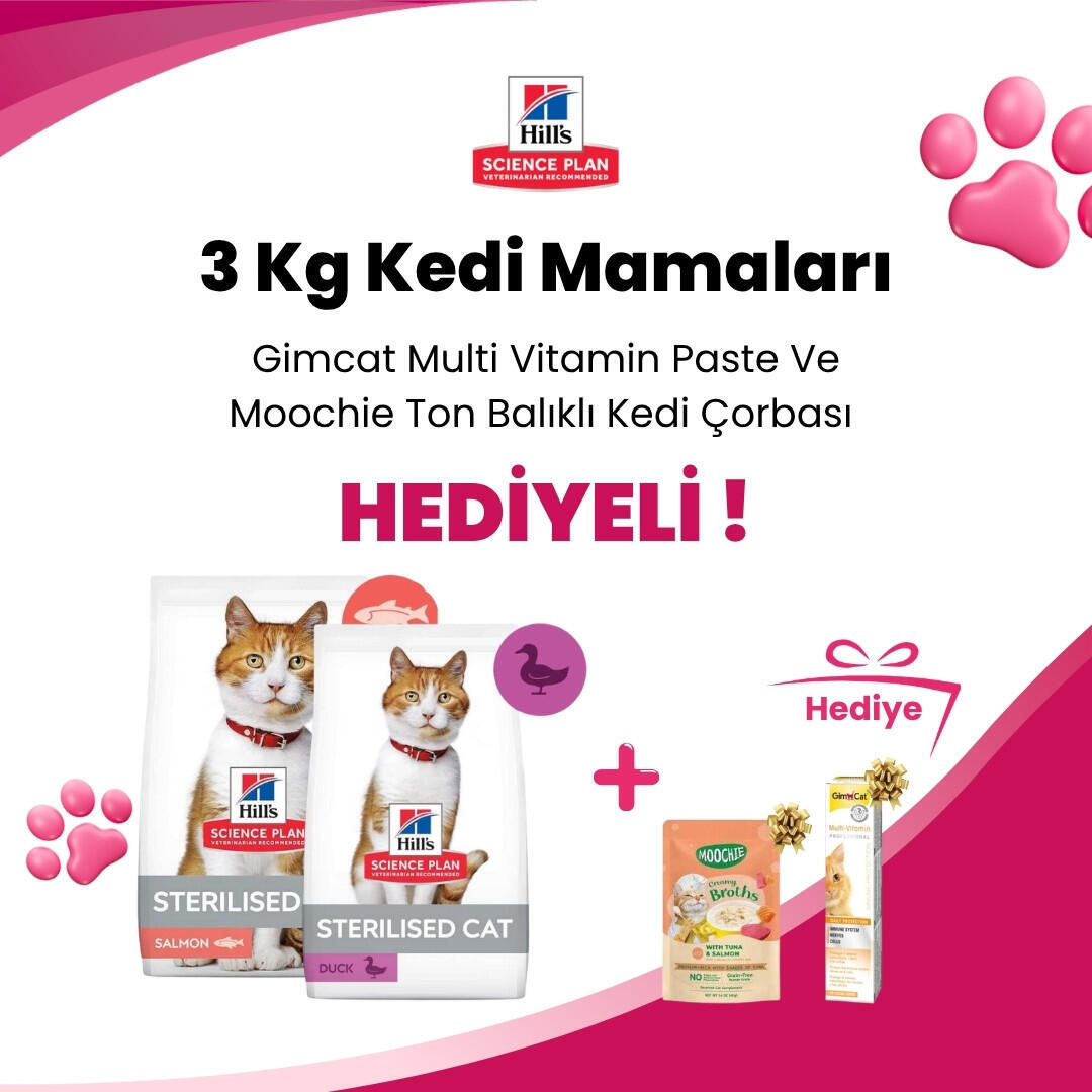 Hill's Science Plan 3 Kg Kedi Mamalarına