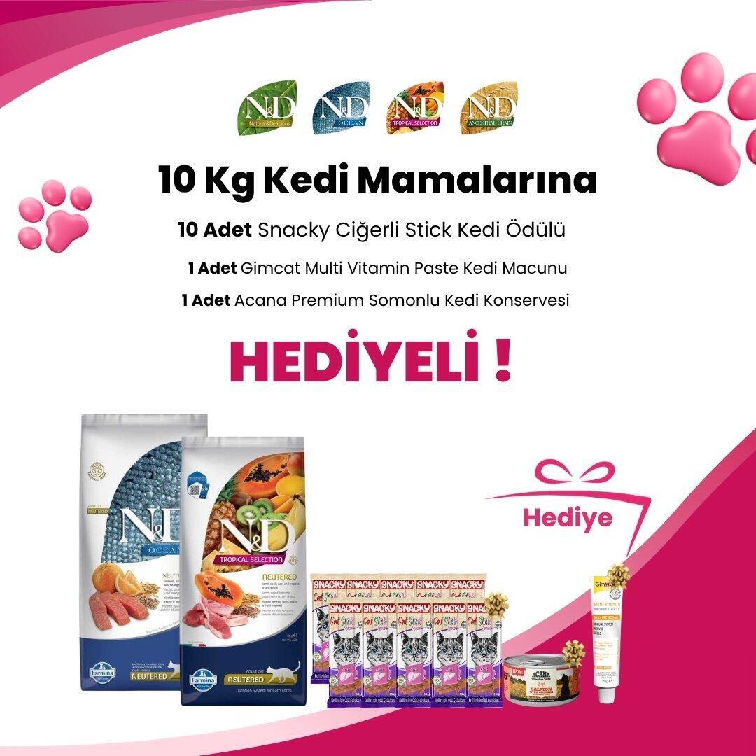 N&D 10 Kg Kedi Mamaları