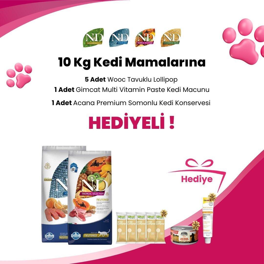 N&D 10 Kg Kedi Mamaları