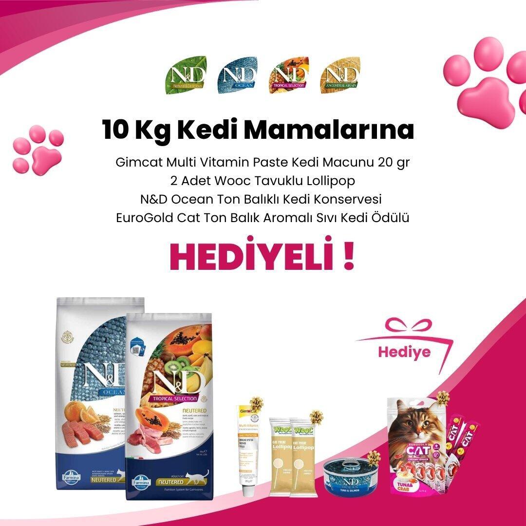 N&D 10 Kg Kedi Mamaları