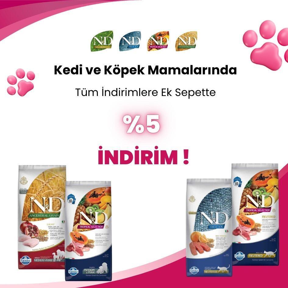 N&D %5 İndirim