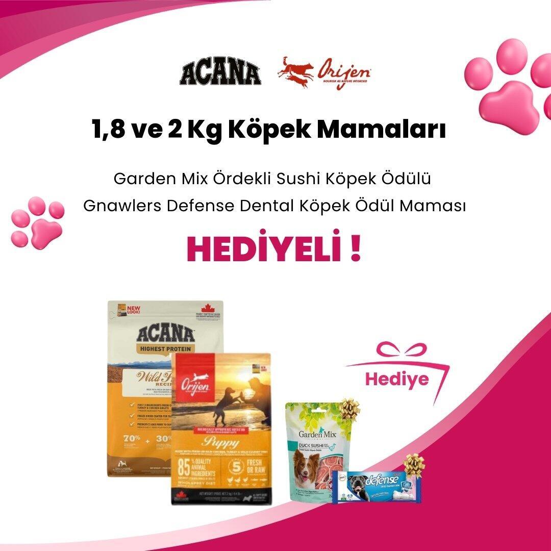 Acana ve Orijen 1,8 ve 2 Kg Köpek Mamalarına 
