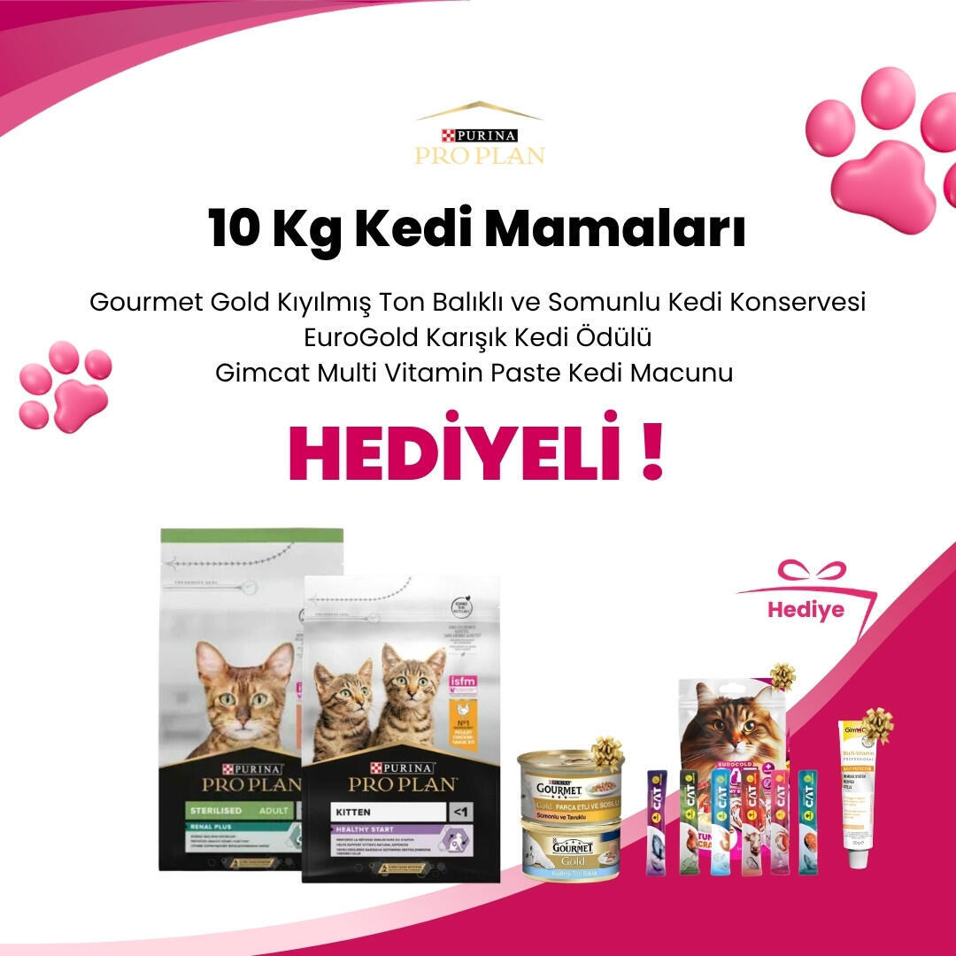 Pro Plan 10 Kg Kedi Mamalarına