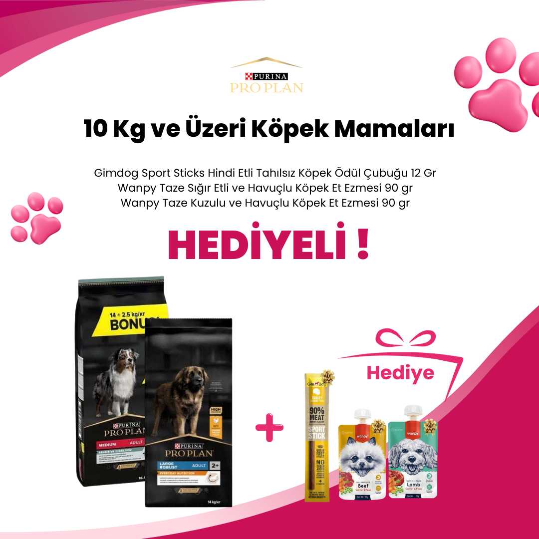 Pro Plan 10 kg ve Üzeri Köpek