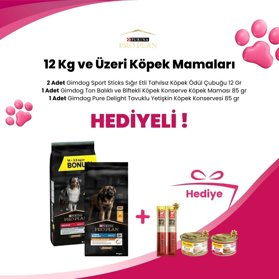 Pro Plan 10 kg ve Üzeri Köpek