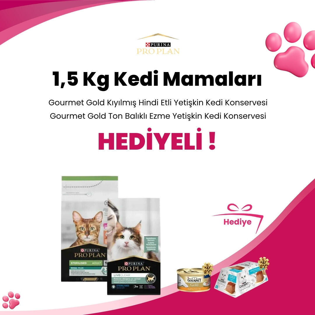 Pro Plan 1,5 Kg Kedi Mamaları