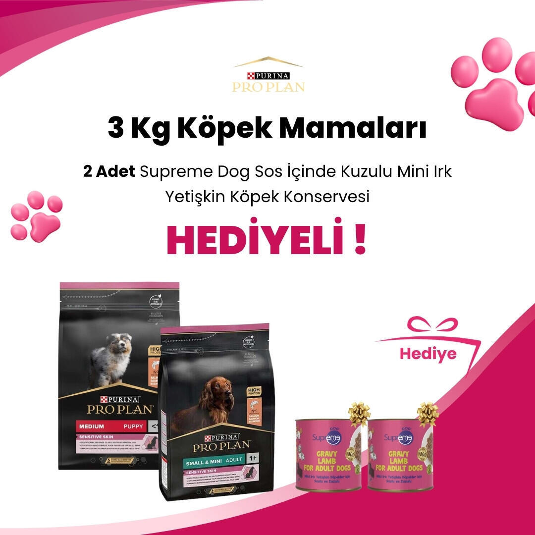Pro Plan 3 Kg Köpek Mamaları