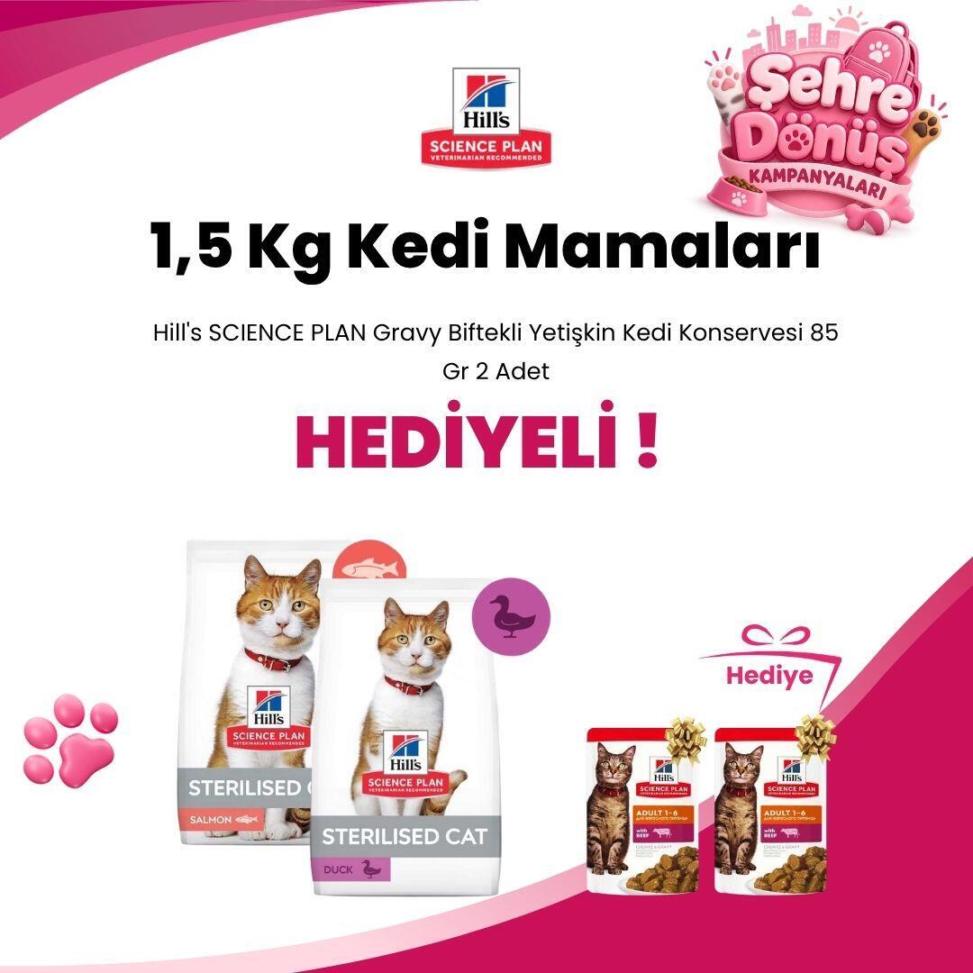 Hill's Science Plan 1,5 Kg Kedi Mamaları