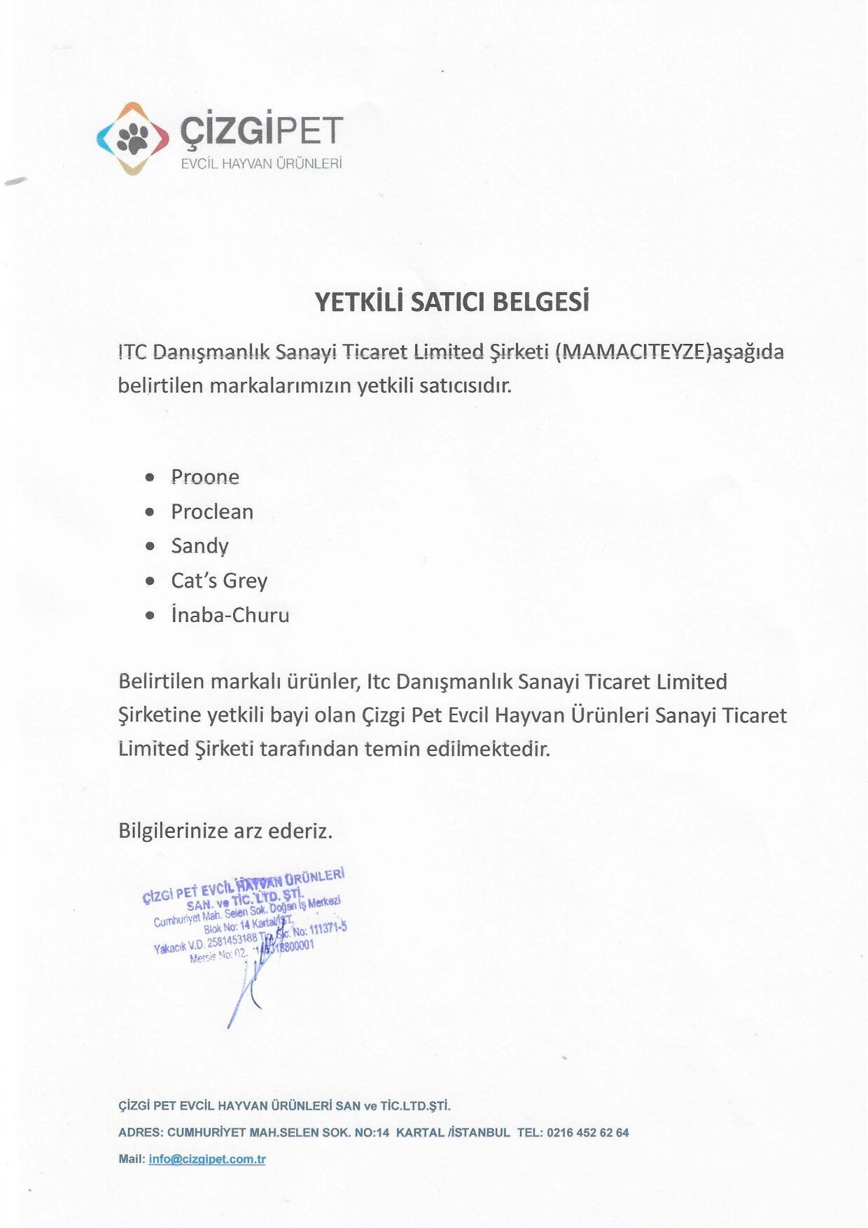 çizgi pet