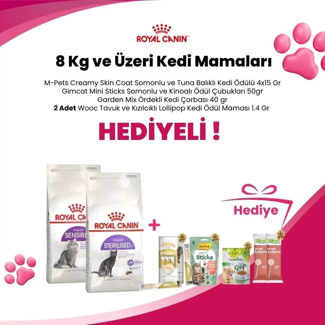 Royal Canin Kedi Mamalarında Hediyeler