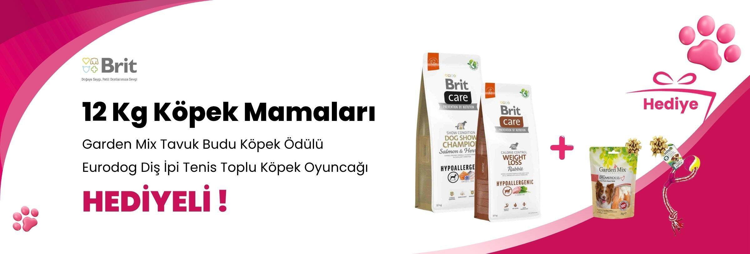 Brit Care 12 Kg Köpek Mamalarına Profine Snack Ördekli Köpek Ödülü 80 gr Hediye