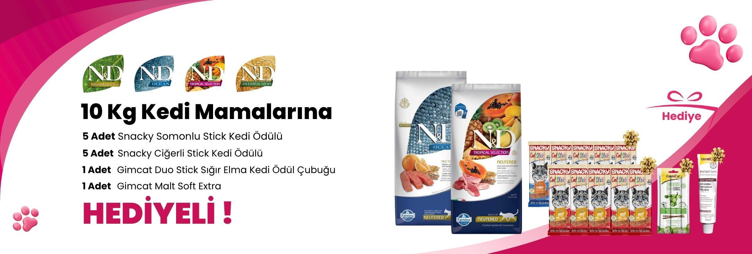 N&D 10 Kg Kedi Mamaları