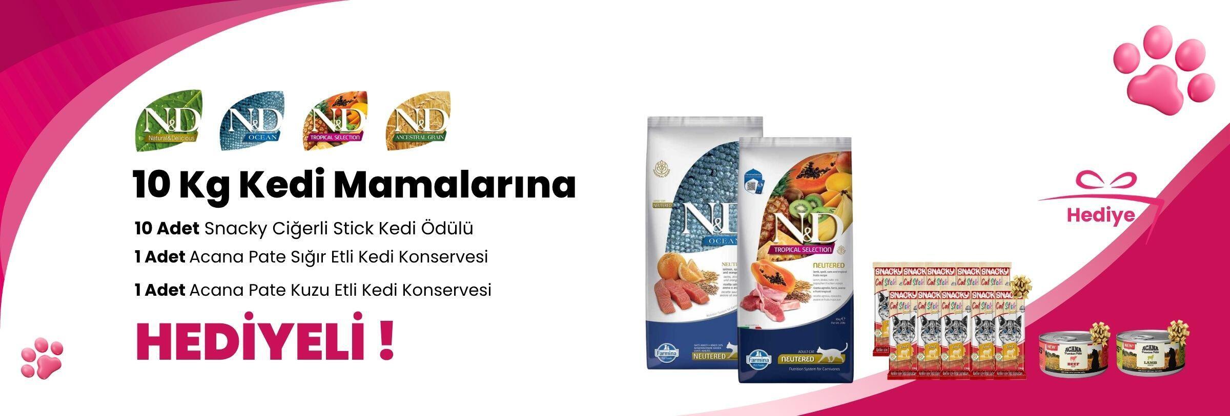 N&D 10 Kg Kedi Mamaları