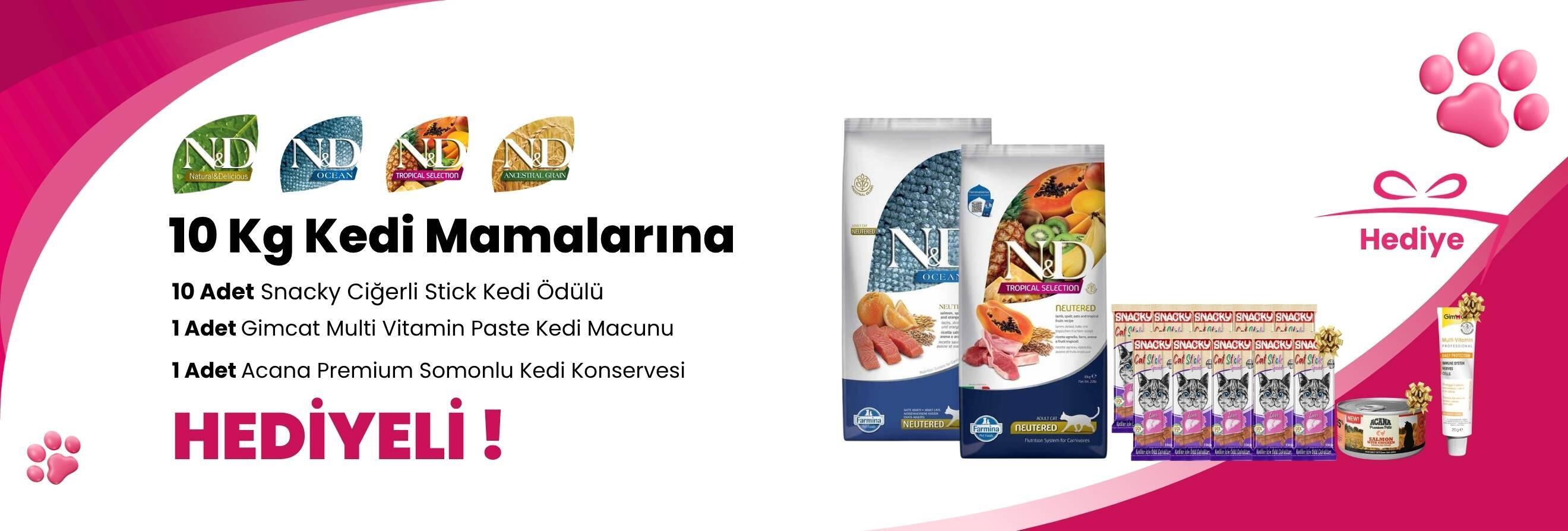 N&D 10 Kg Kedi Mamaları