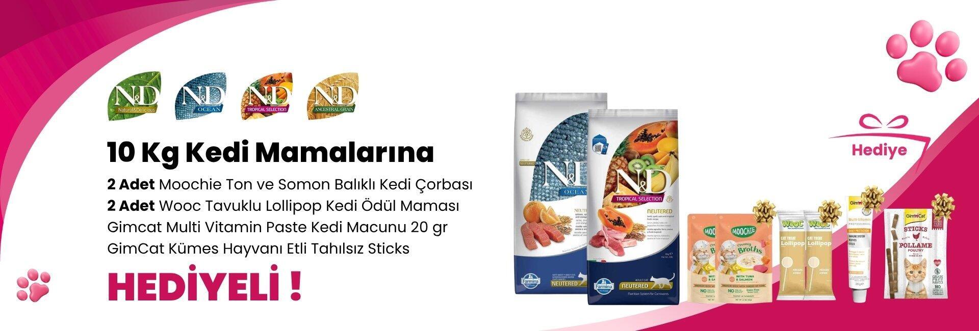 N&D 10 Kg Kedi Mamaları