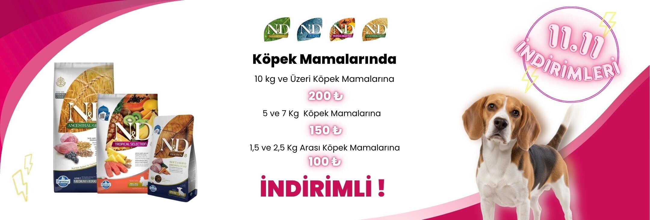 N&D Köpek Mamaları