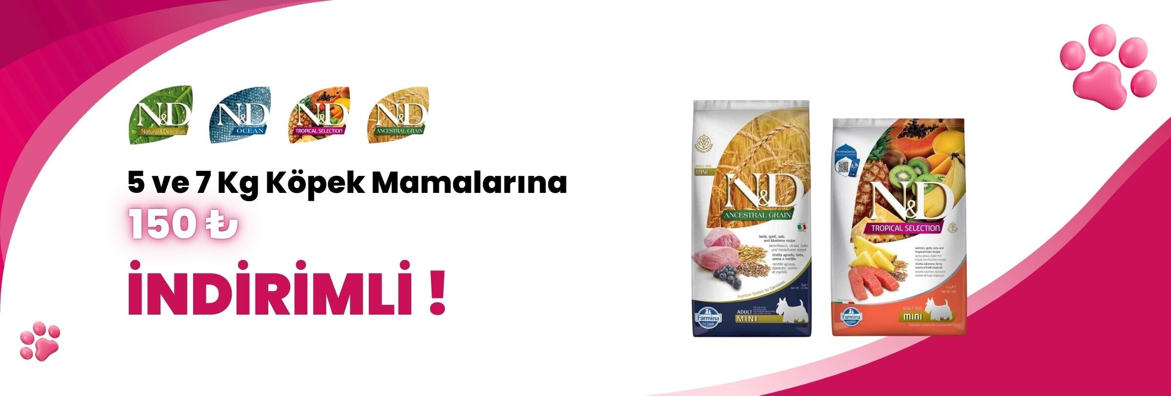 N&D Köpek Mamaları