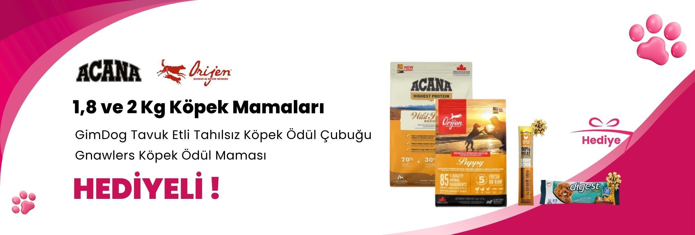 Acana ve Orijen 1,8 Kg Kedi Mamalarına Gourmet Gold Revelations Sığır Etli Ezme Yetişkin Kedi Konservesi 2 X 57 gr Hediye