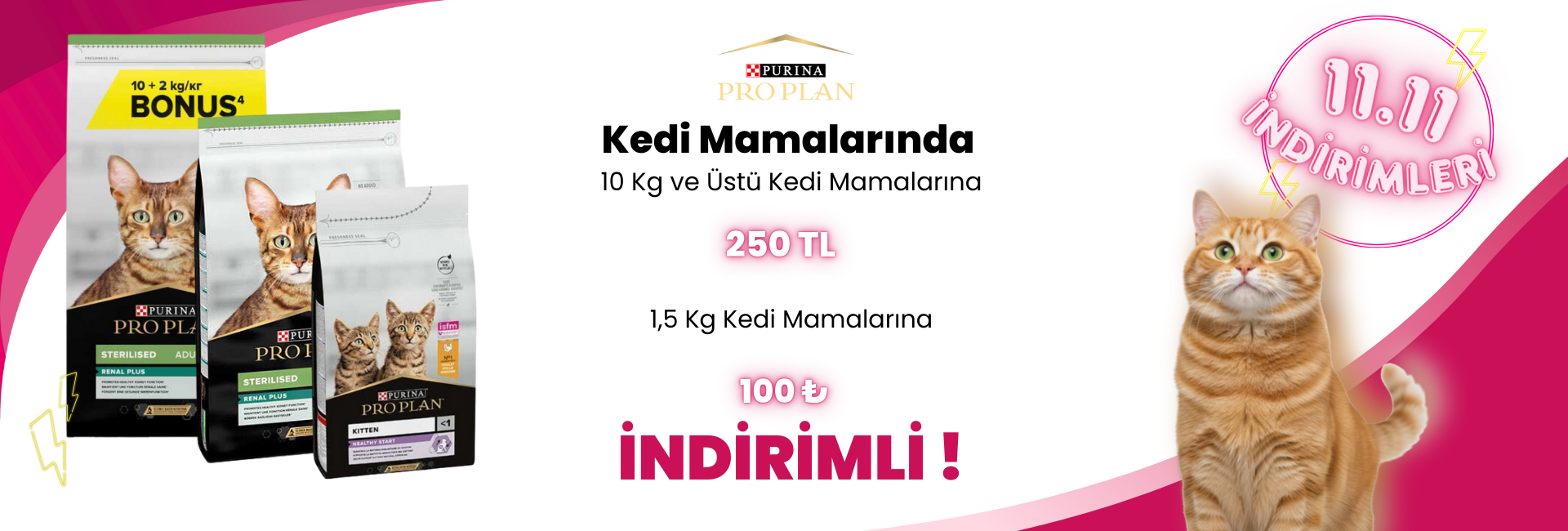 Pro Plan Kedi Kampanyaları