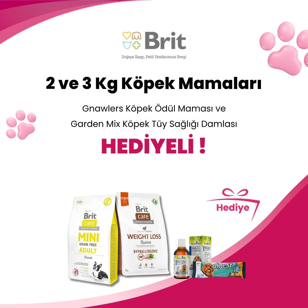 Brit Care 2 ve 3 Kg Köpek Mamaları