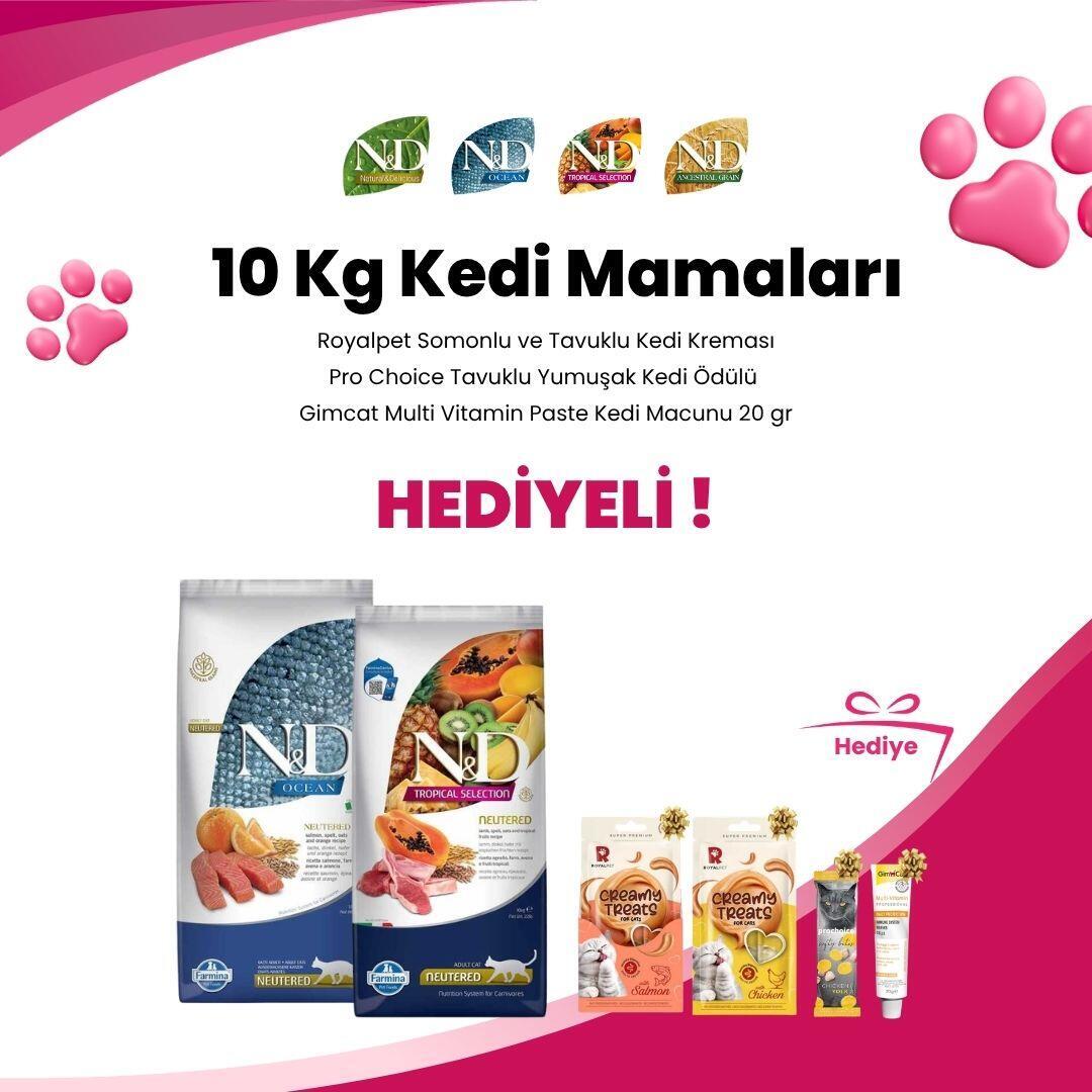 N&D 10 Kg Kedi Mamaları