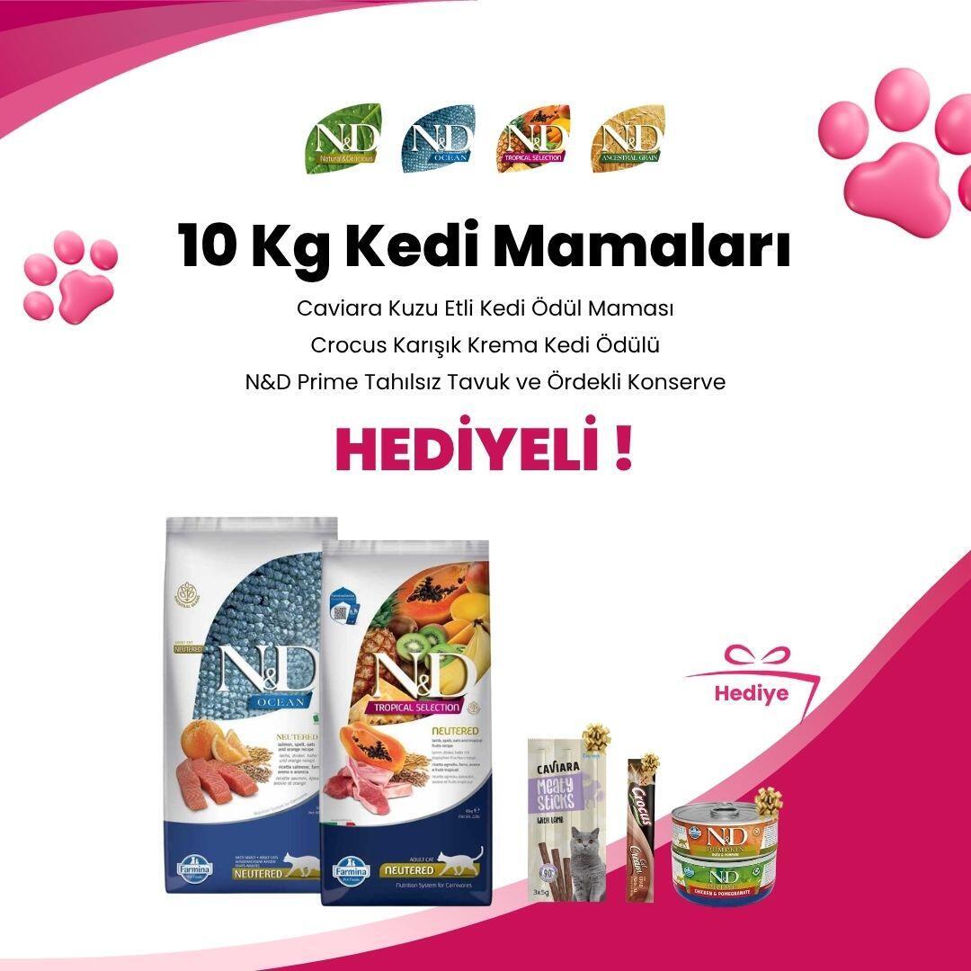 N&D 10 Kg Kedi Mamaları