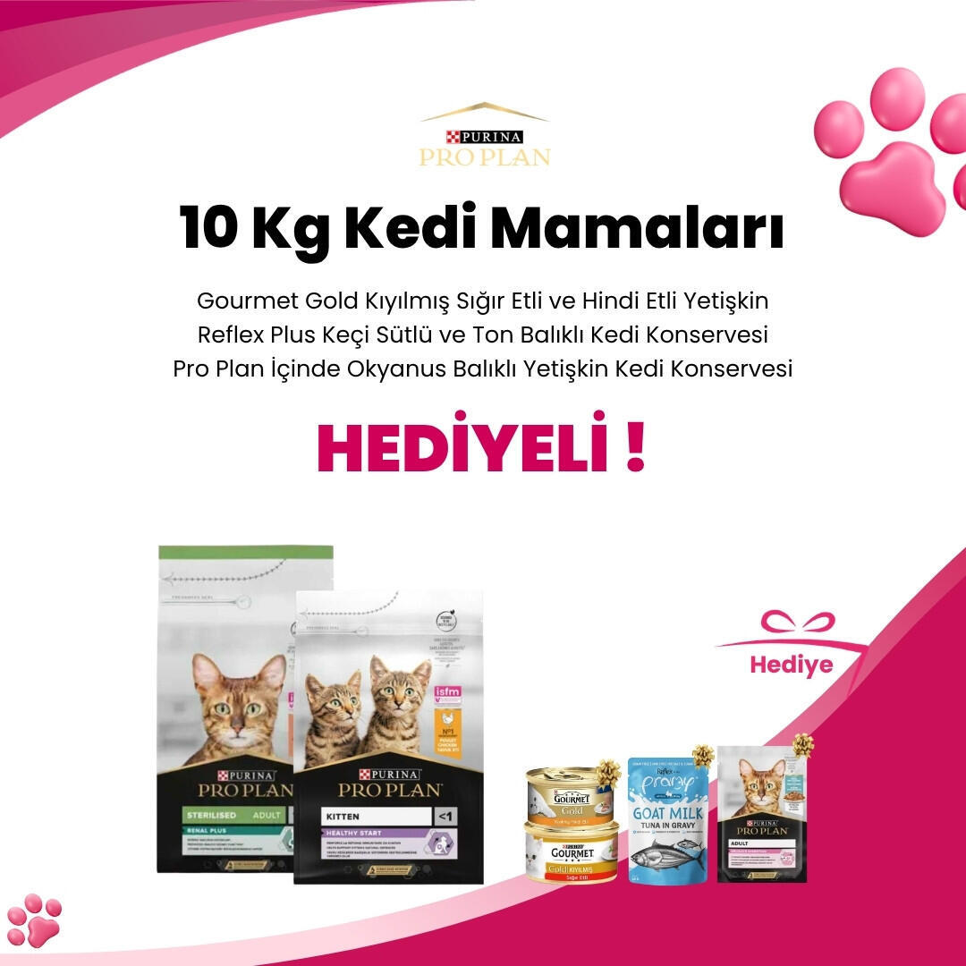 Pro Plan 10 Kg Kedi Mamalarına