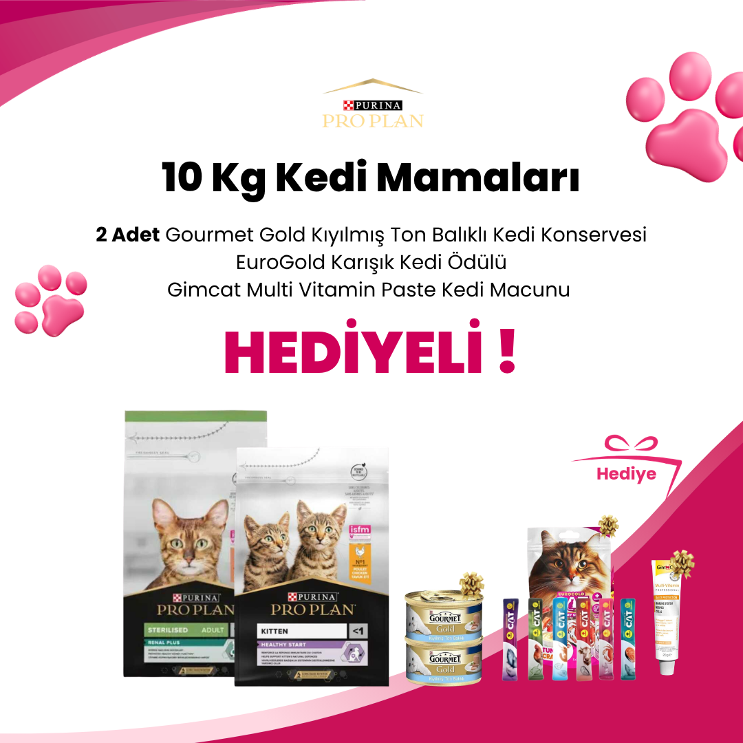 Pro Plan 10 Kg Kedi Mamalarına