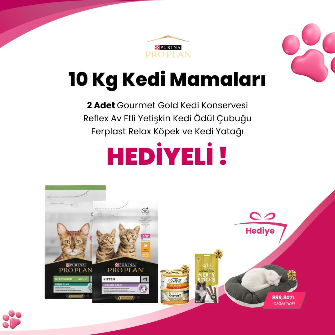 Pro Plan 10 Kg Kedi Mamalarına