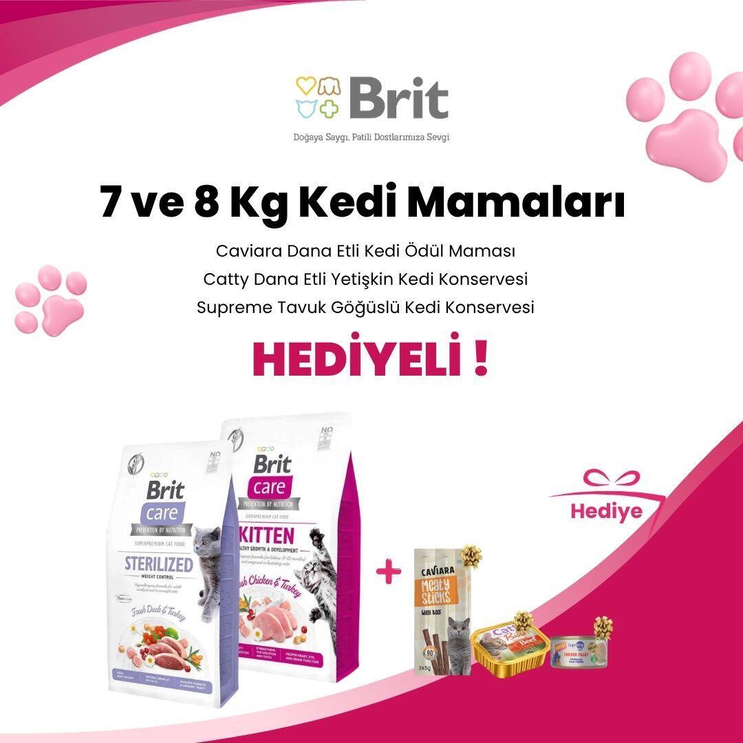 Brit Care 7 ve 8 Kg Kedi Mamaları