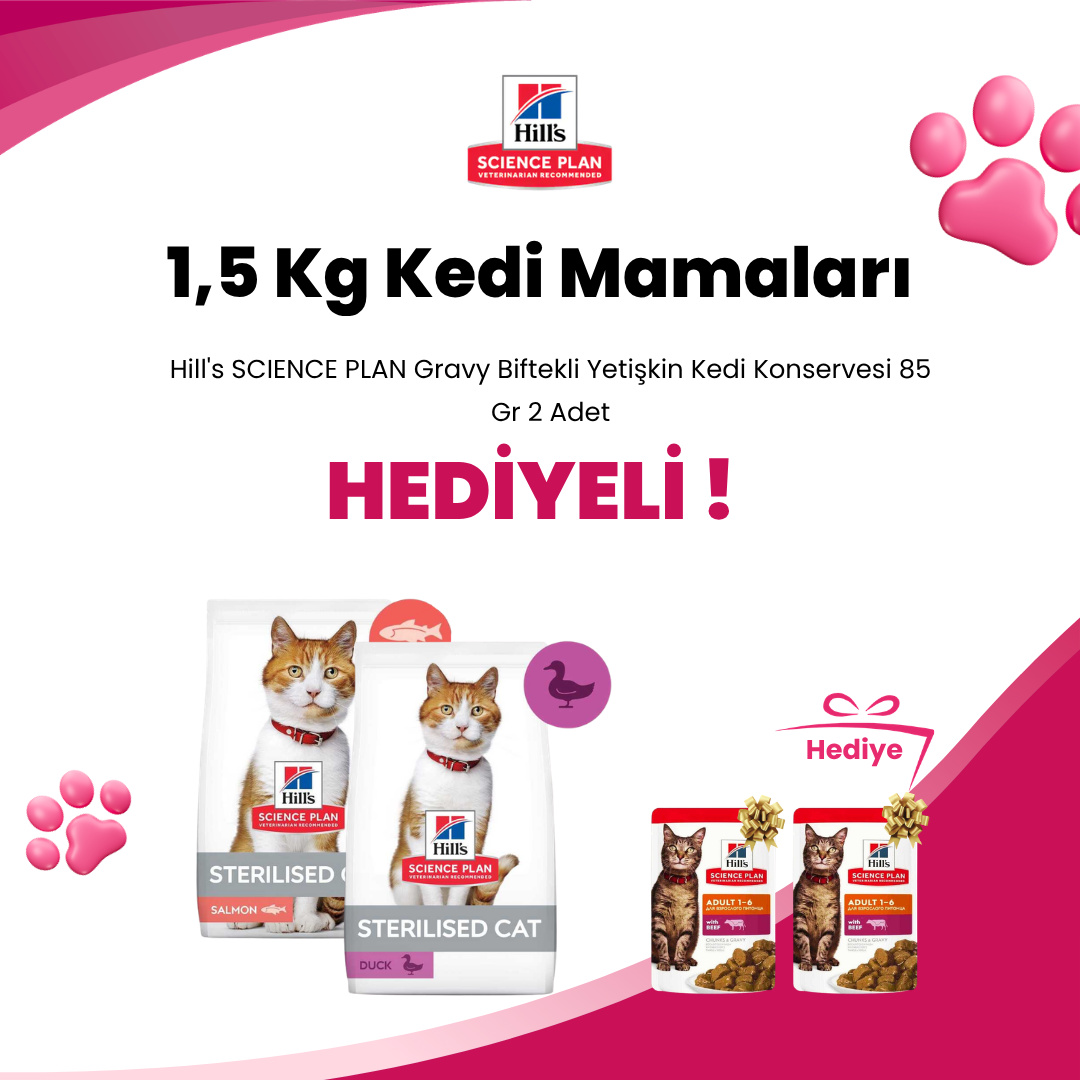 Hill's Science Plan 1,5 Kg Kedi Mamaları
