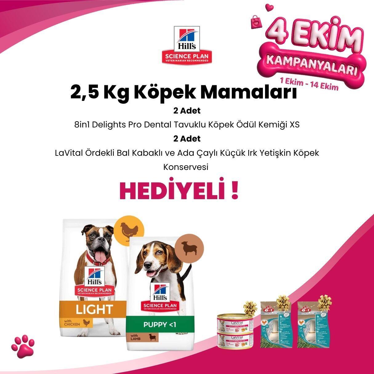 Hill's Science Plan 2,5 Kg Köpek Mamaları