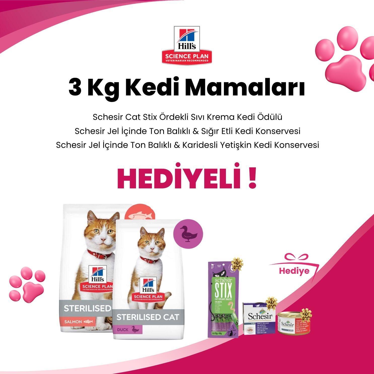 Hill's Science Plan 3 Kg Kedi Mamalarına