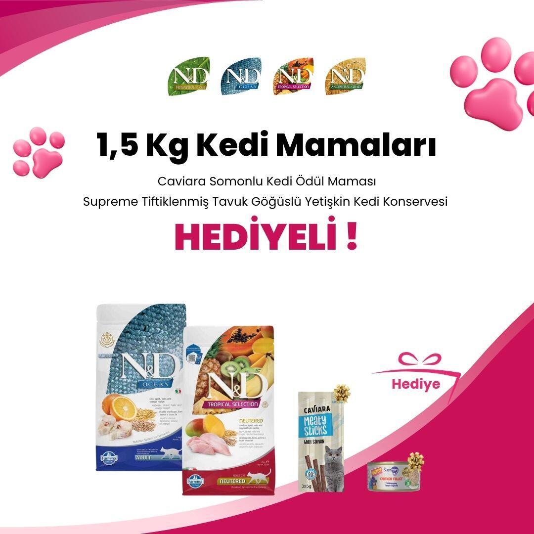 N&D 1,5 Kg Kedi Mamaları