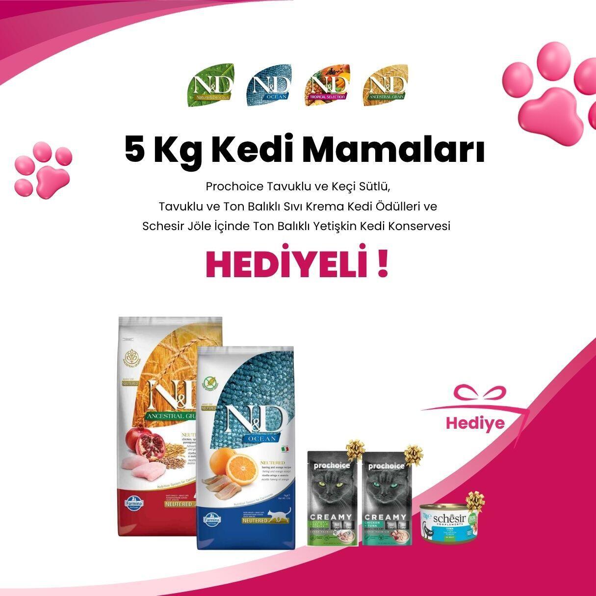 N&D 5 Kg Kedi Mamaları