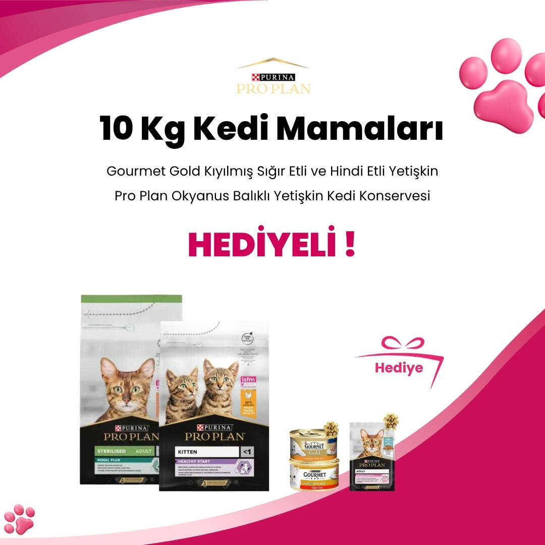 Pro Plan 10 Kg Kedi Mamalarına
