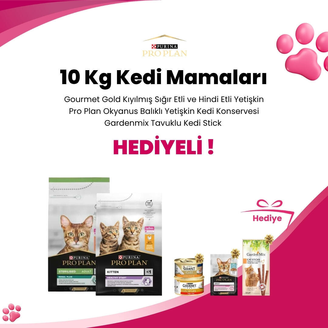 Pro Plan 10 Kg Kedi Mamalarına